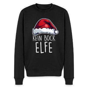 Pas de Buck Elf - Pull Premium bio Homme - noir - Devant - Nico (187cm)