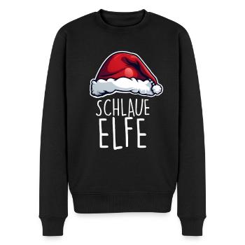 Noël elfique intelligent - Pull Premium bio Homme - noir - Devant - Nico (187cm)