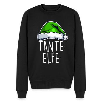 Tante Elfe - Pull Premium bio Homme - noir - Devant - Nico (187cm)