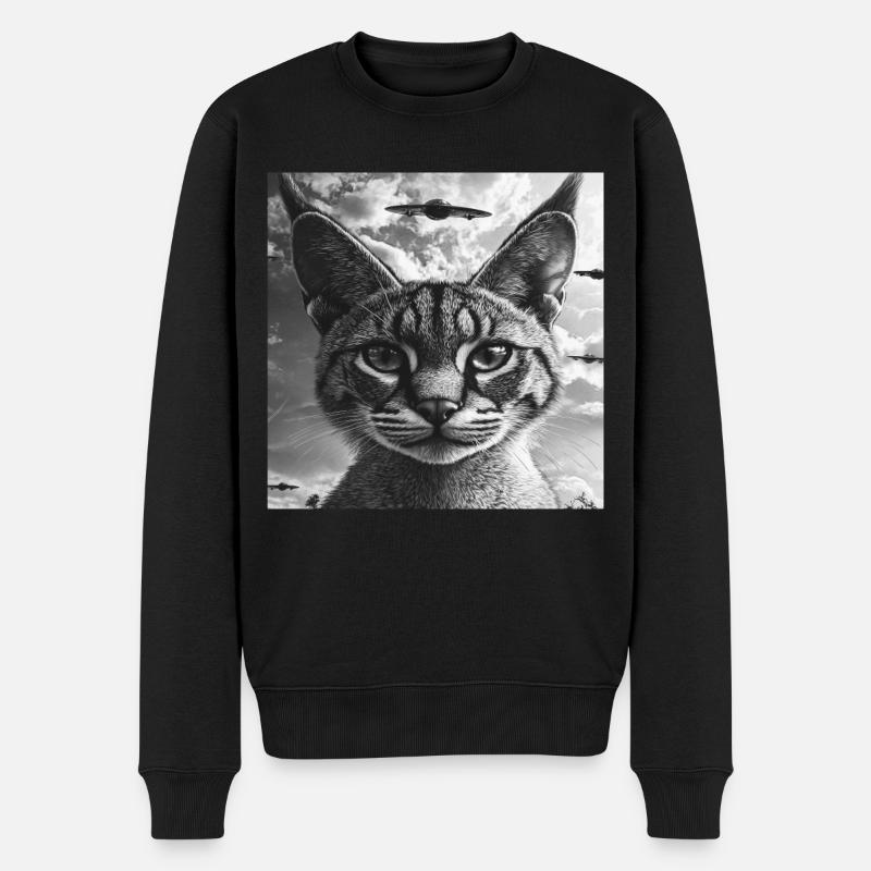 Karakal - Männer Premium Bio Pullover - Schwarz