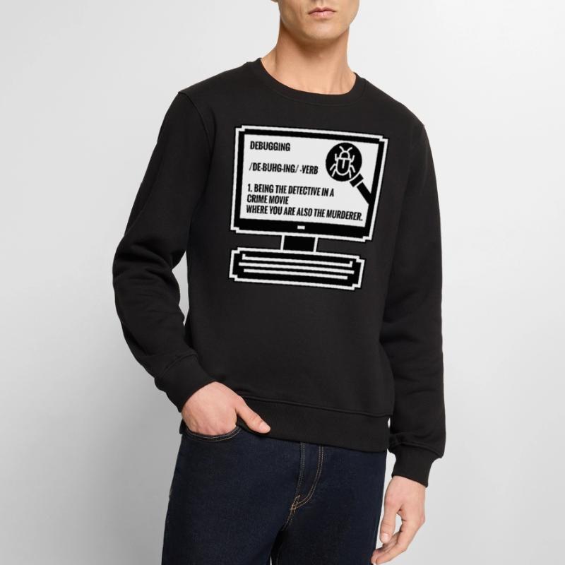 Debugging Men's Premium Organic Jumper