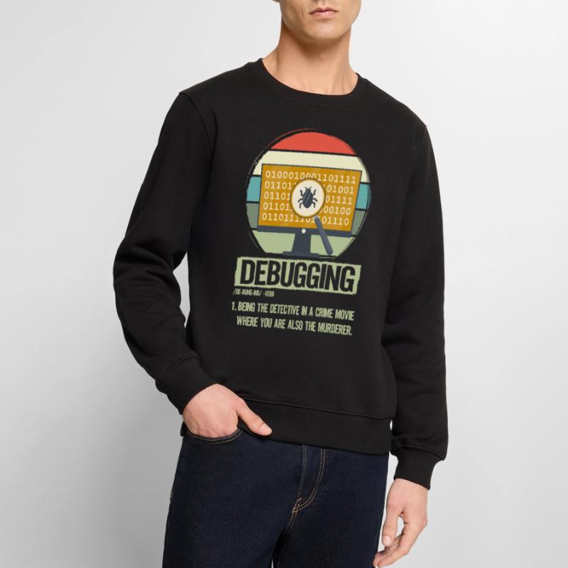 Debugging Men's Premium Organic Jumper