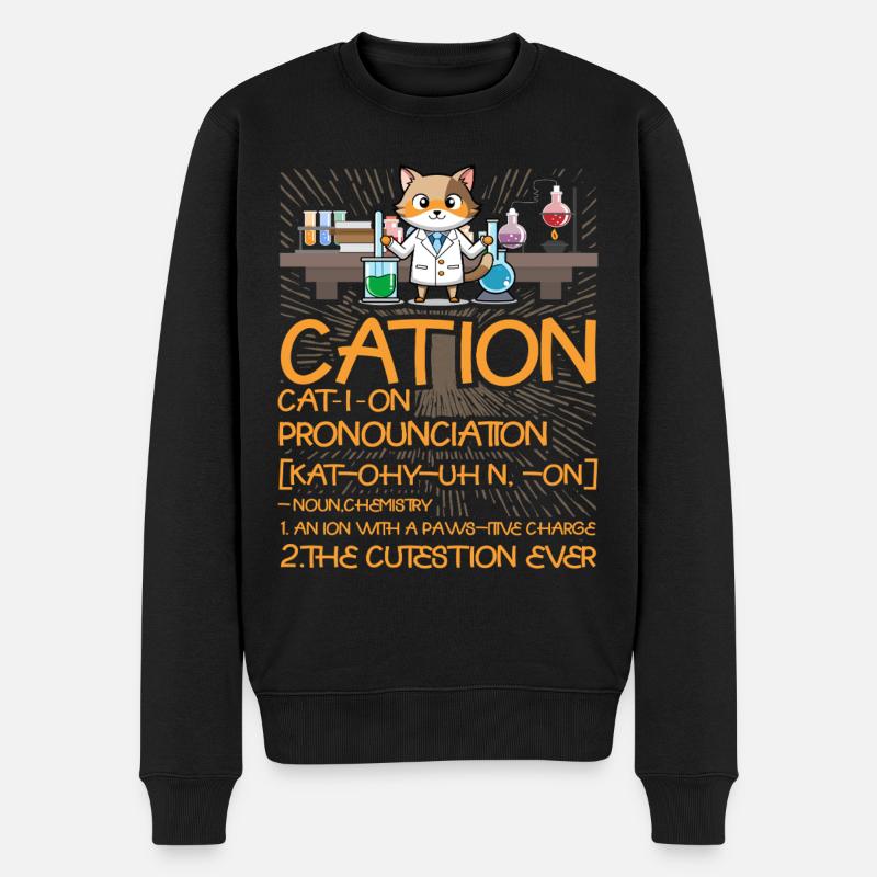 Cation - Pull Premium bio Homme - noir