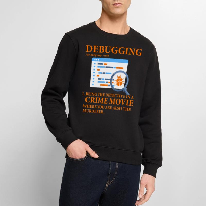 Debugging Men's Premium Organic Jumper