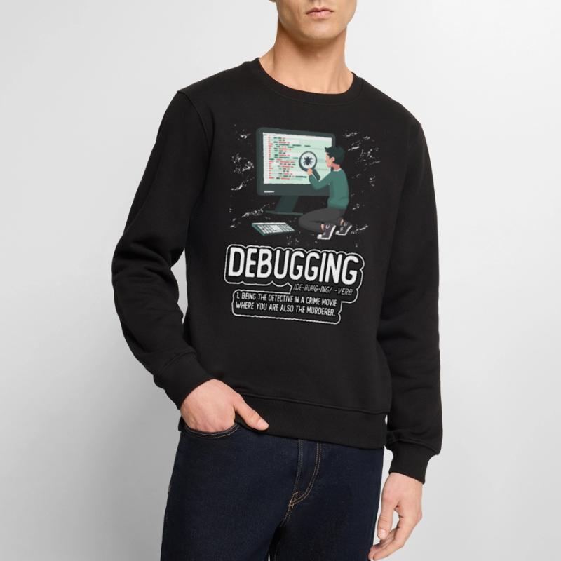 Debugging Men's Premium Organic Jumper