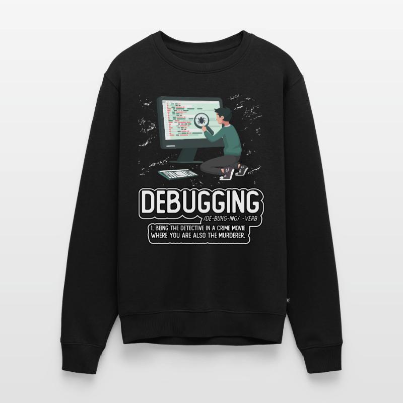 Debugging Men's Premium Organic Jumper