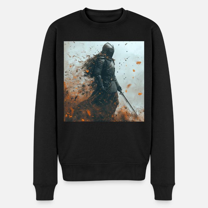 Legionär - Männer Premium Bio Pullover - Schwarz