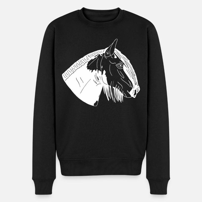 Tinker - Männer Premium Bio Pullover - Schwarz