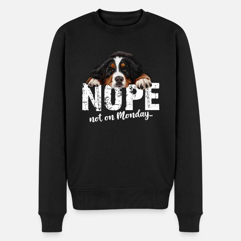 Bouvier bernois - Pull Premium bio Homme - noir