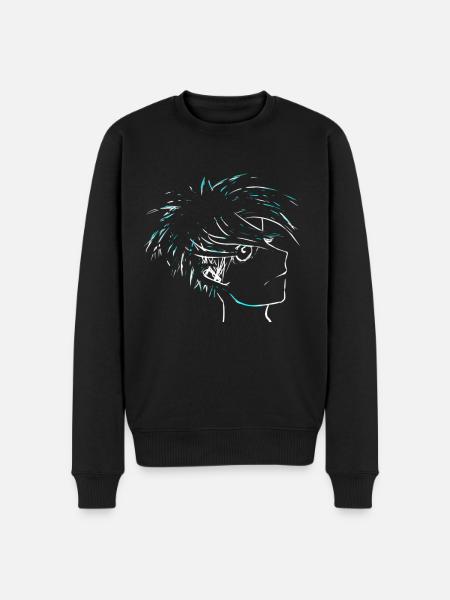 Manga Boy - Men's Premium Organic Jumper - black