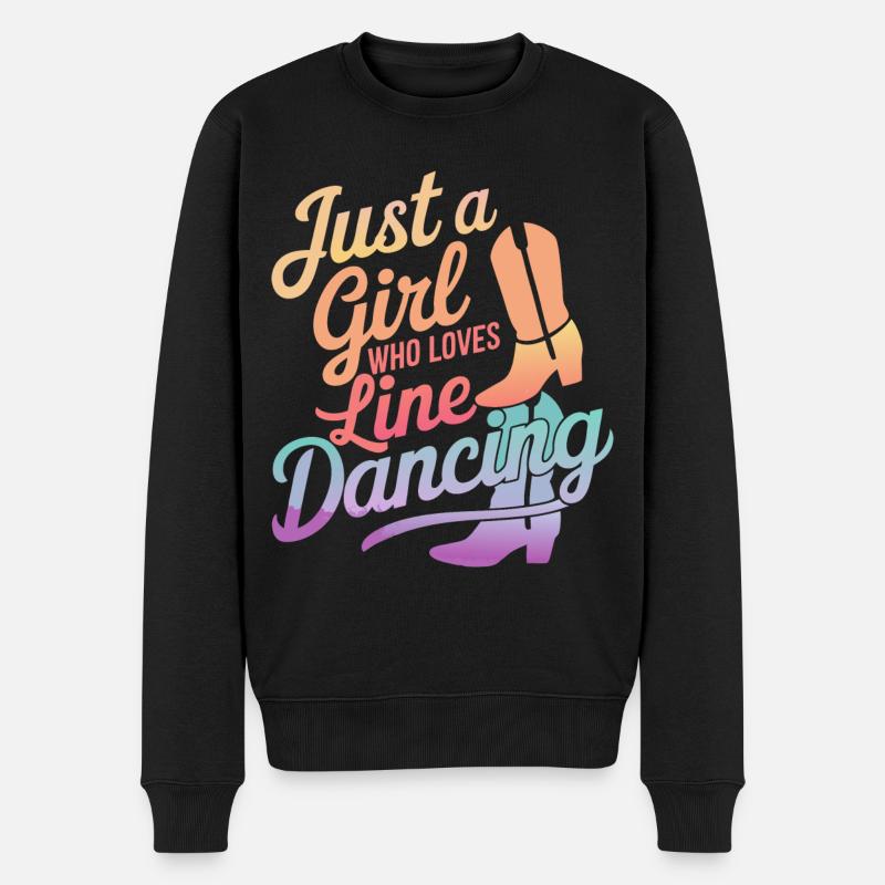 Danse en ligne Danseurs - Pull Premium bio Homme - noir