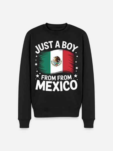 Mexico Mexico Mexican Spanish - Men's Premium Organic Jumper - black