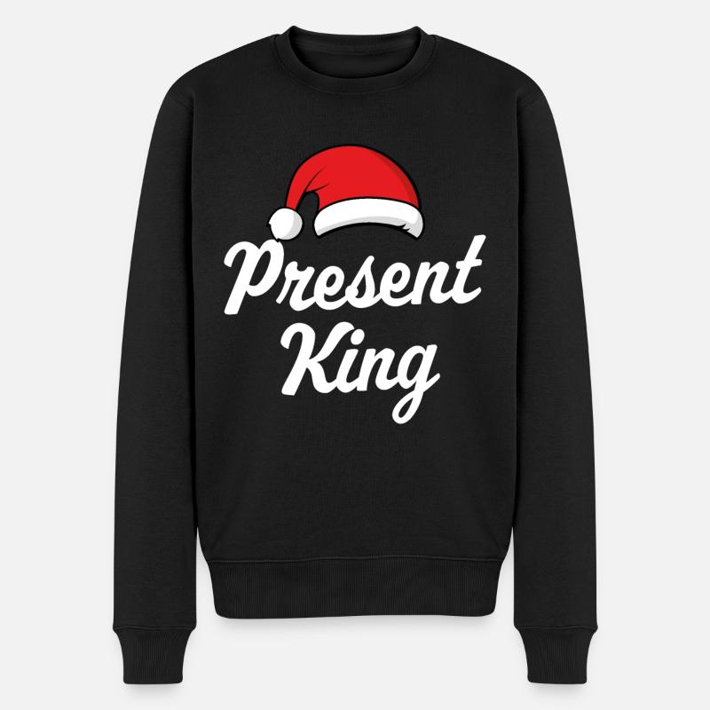 Roi actuel - Pull Premium bio Homme - noir