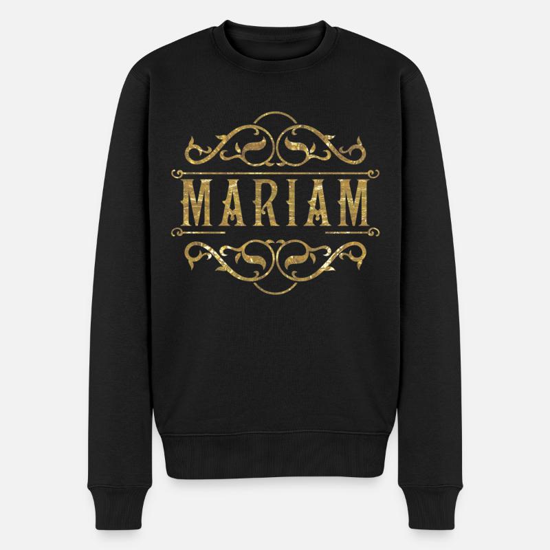 Mariam or - Pull Premium bio Homme - noir