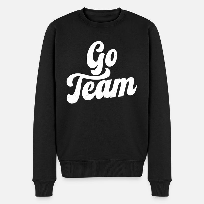 Équipe Go - Pull Premium bio Homme - noir