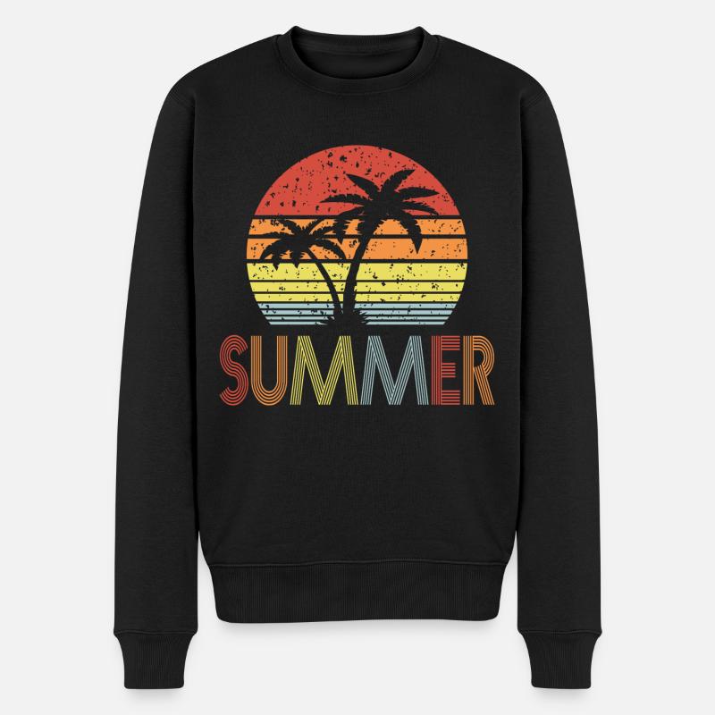 Buzzer - Pull Premium bio Homme - noir