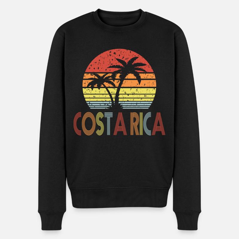 Costa Rica - Pull Premium bio Homme - noir
