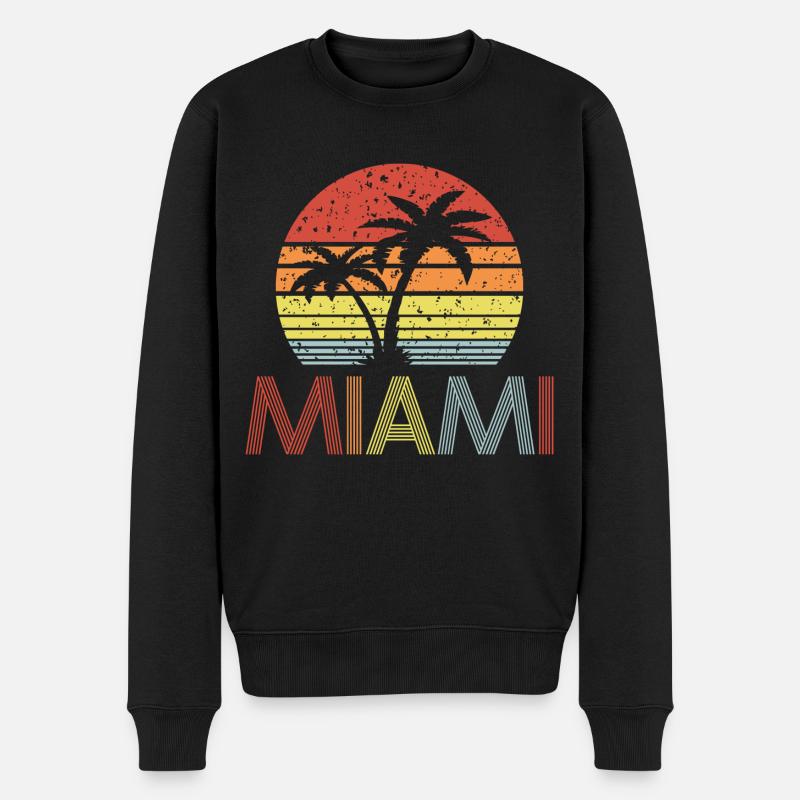 Miami - Pull Premium bio Homme - noir