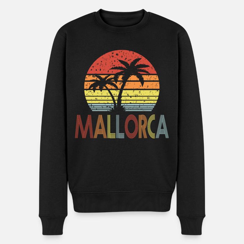 Majorque - Pull Premium bio Homme - noir