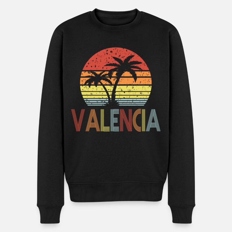 Valence - Pull Premium bio Homme - noir