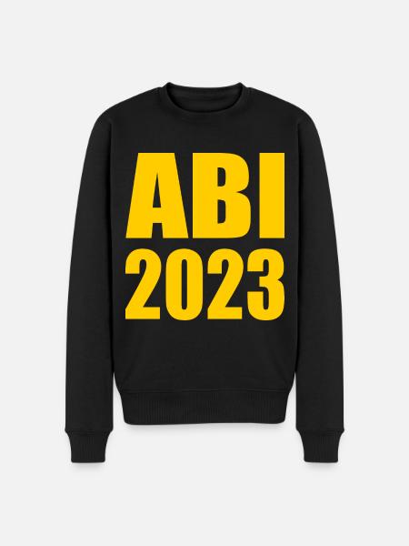 Abi 2023 - Männer Premium Bio Pullover - Schwarz