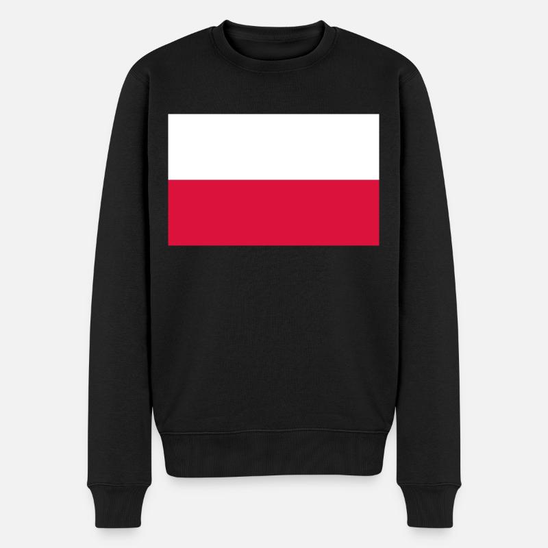 Pologne - Pull Premium bio Homme - noir