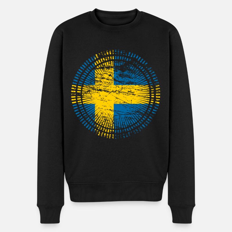 Suède - Pull Premium bio Homme - noir