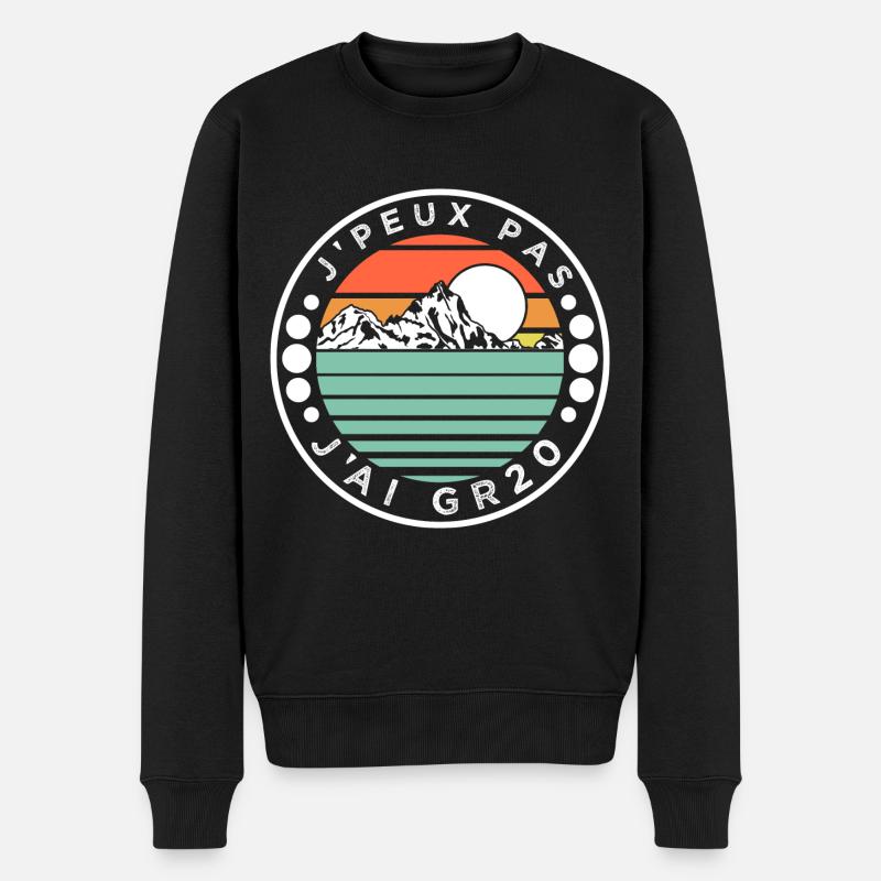 J'peux pas j'ai GR20 - Pull Premium bio Homme - noir