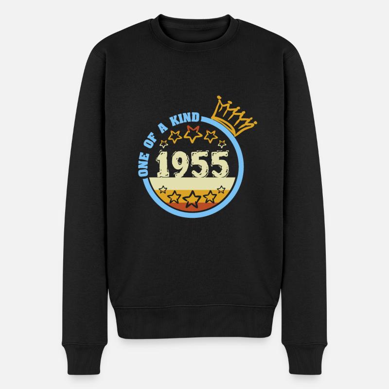 Année 1955 - Pull Premium bio Homme - noir