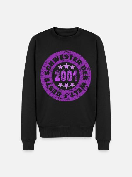 01er - Männer Premium Bio Pullover - Schwarz