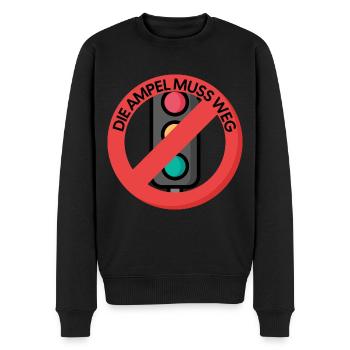 Les feux de circulation doivent disparaître - Pull Premium bio Homme - noir - Devant - Nico (187cm)