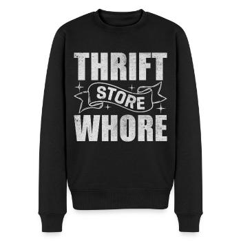Brocantes d’occasion - Pull Premium bio Homme - noir - Devant - Nico (187cm)