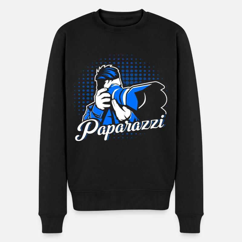 Cadeau cameraman pour photographe - Pull Premium bio Homme - noir