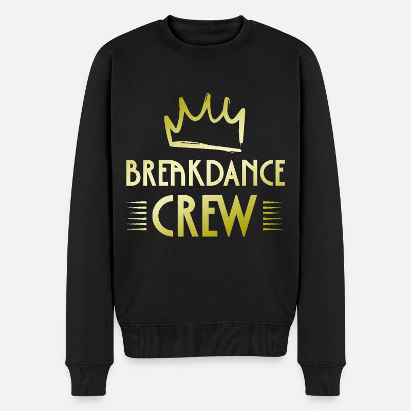 Équipe de breakdance - Pull Premium bio Homme - noir