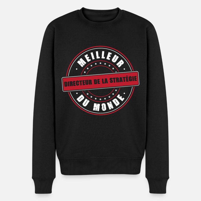 Meilleur directeur stratégique profession métier - Pull Premium bio Homme - noir