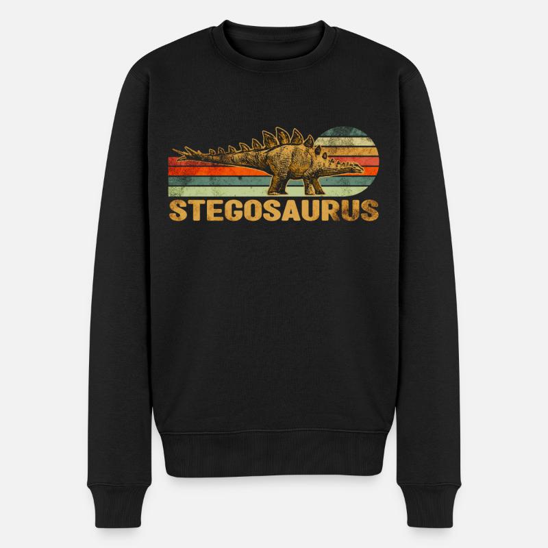 Stegosaurus - Pull Premium bio Homme - noir