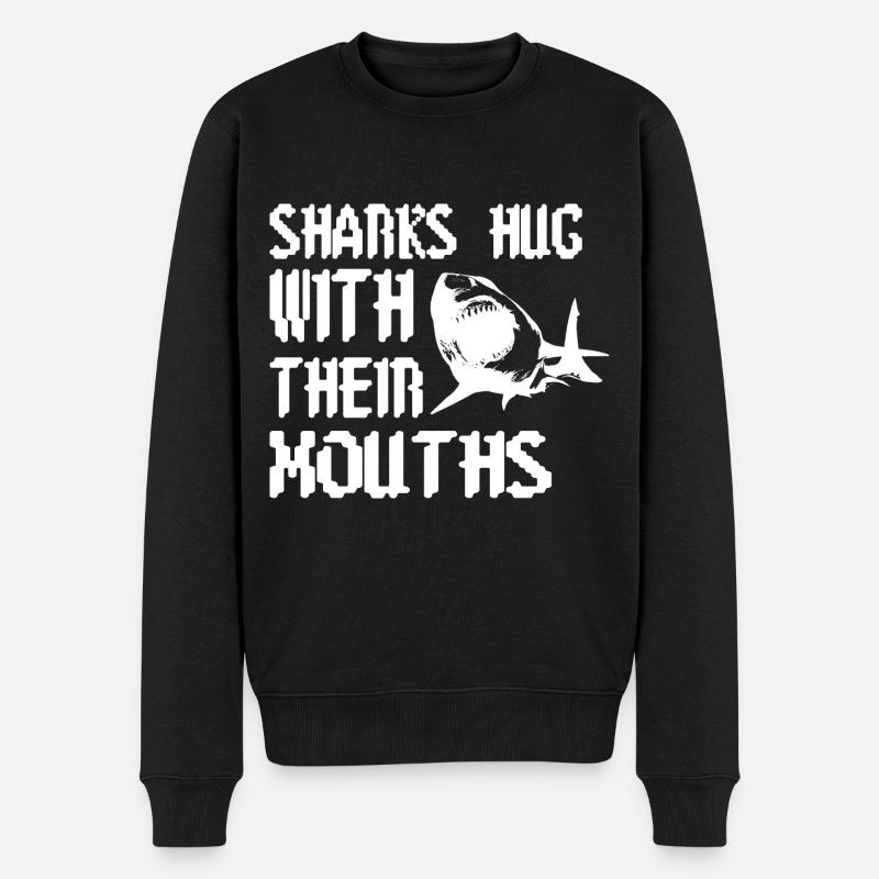 Requins - Pull Premium bio Homme - noir