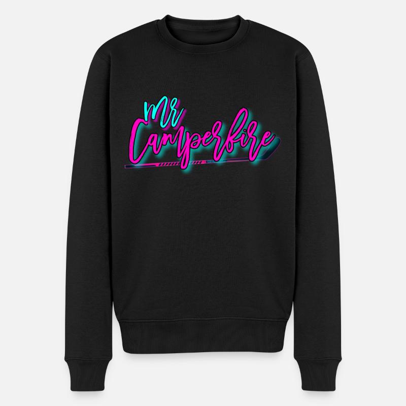 MrCamperfire Signature - Pull Premium bio Homme - noir