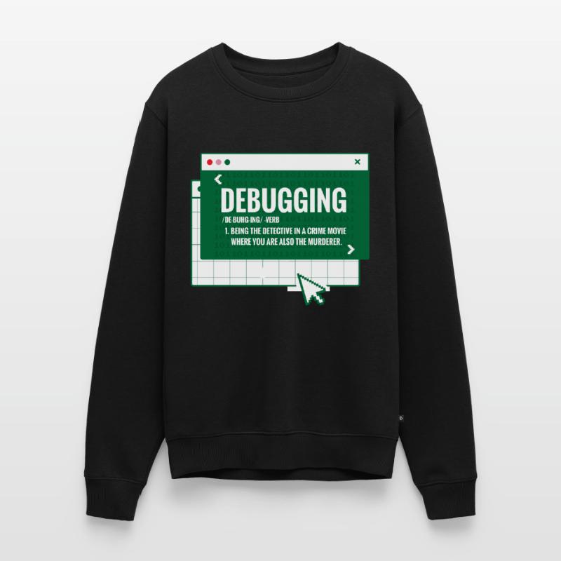 Debugging Men's Premium Organic Jumper