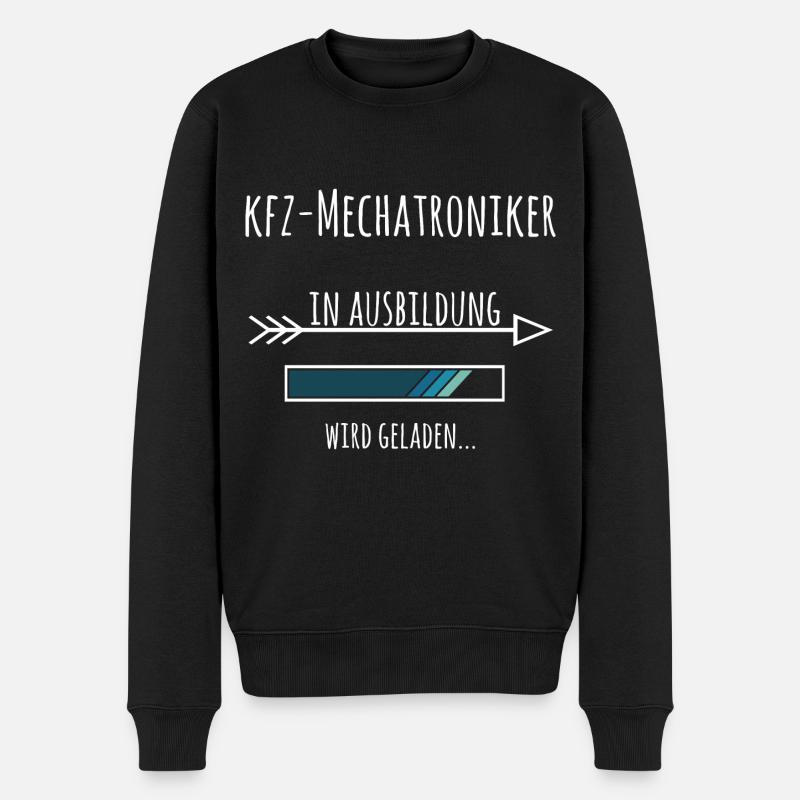 Kfz Mechatroniker Ausbildung Beruf Geschenk - Männer Premium Bio Pullover - Schwarz