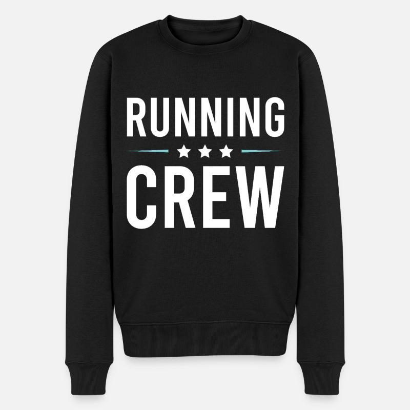 Équipe de course - Pull Premium bio Homme - noir