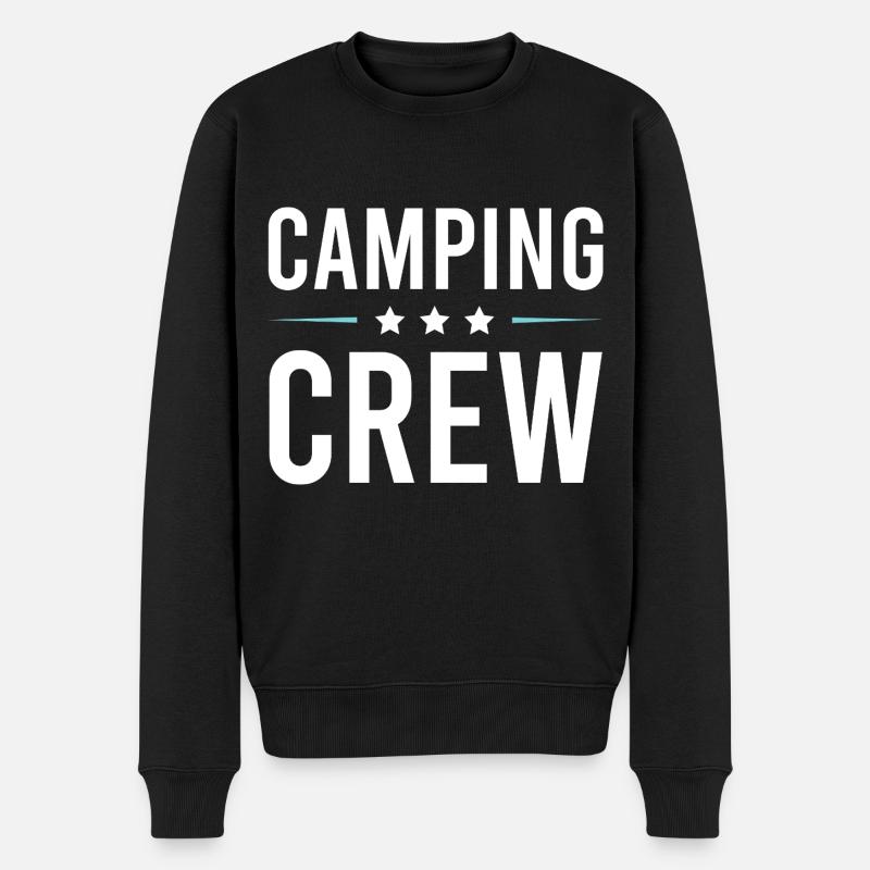 Équipe de camping - Pull Premium bio Homme - noir