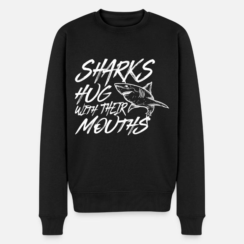 Requins - Pull Premium bio Homme - noir