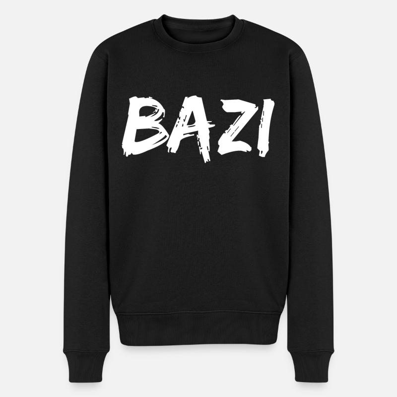 Expression bavaroise BAZI - Pull Premium bio Homme - noir