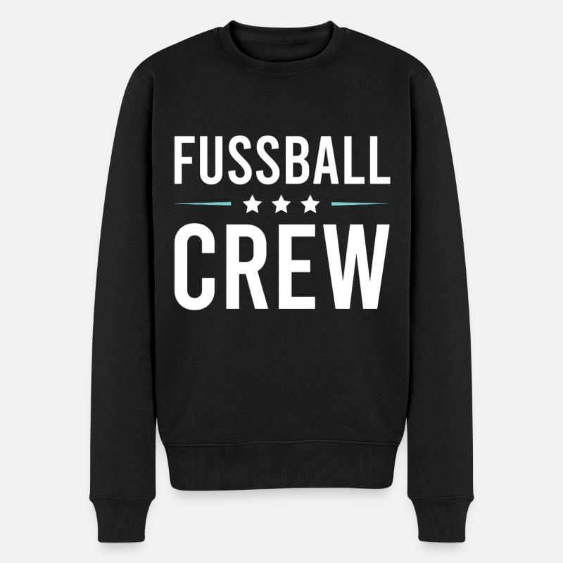 Équipe de football - Pull Premium bio Homme - noir