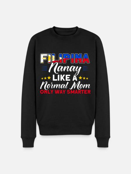 Philippines Philippine Flag - Men's Premium Organic Jumper - black