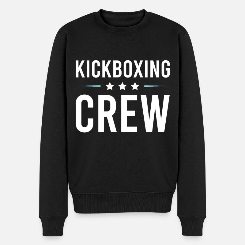 Équipe de kickboxing - Pull Premium bio Homme - noir