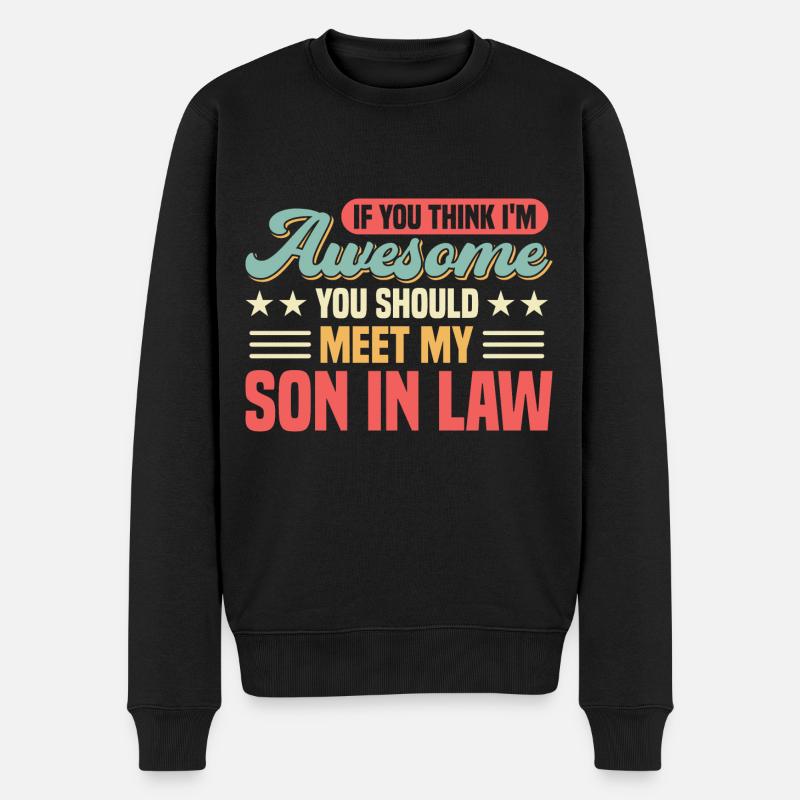 Rencontrez mon gendre - Pull Premium bio Homme - noir