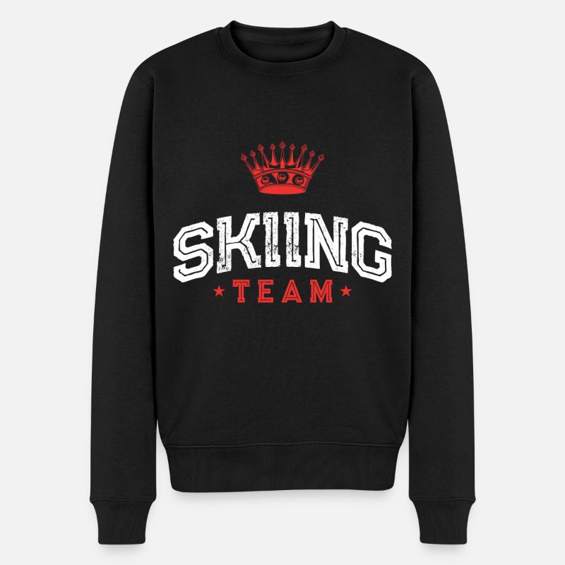 Équipe de ski - Pull Premium bio Homme - noir