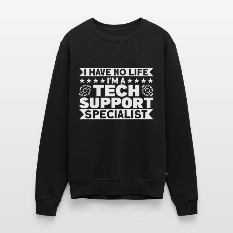 Tech Support Technical Support Support Gift Men's Premium Organic Jumper